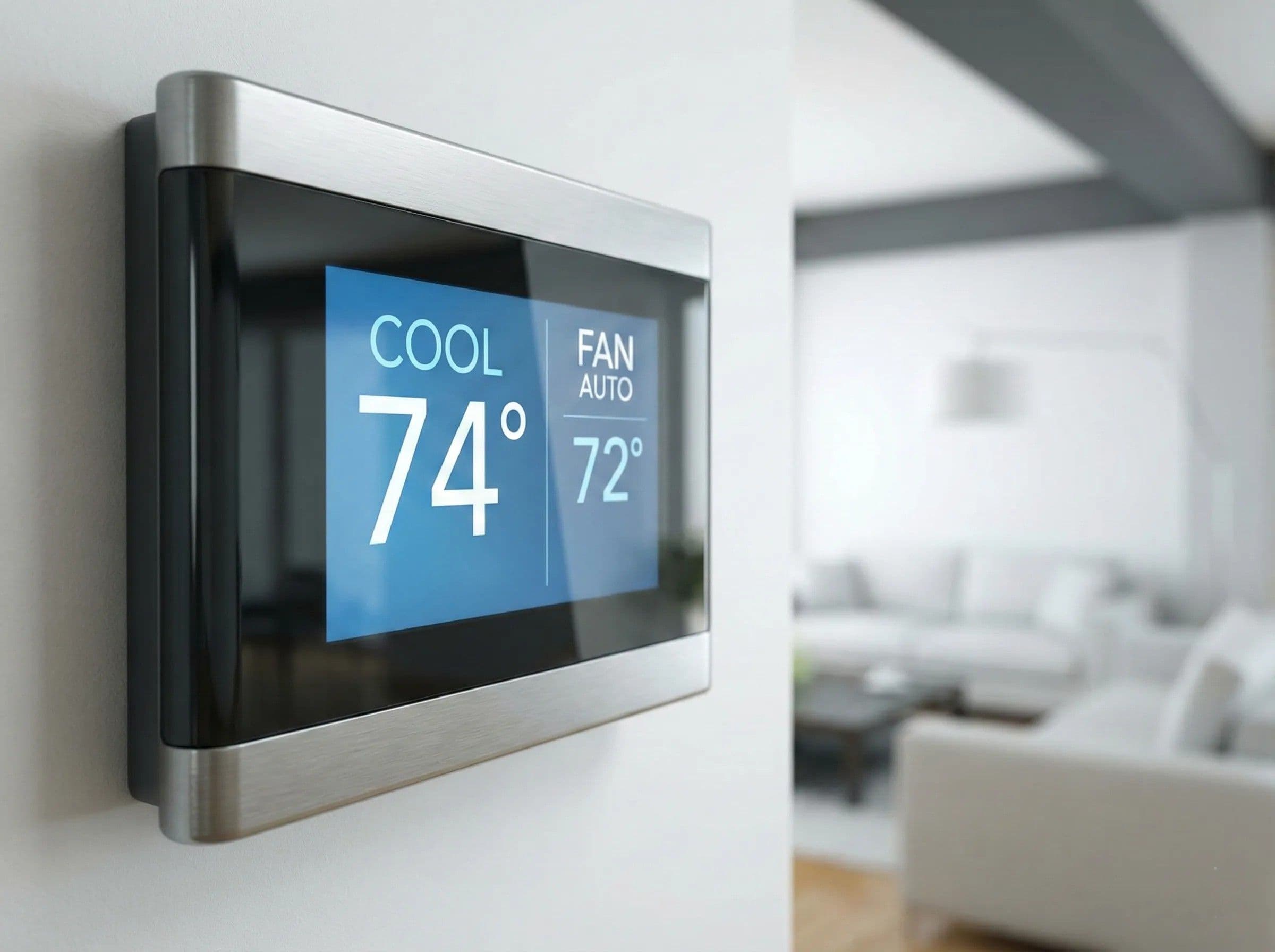 Thermostat set to COOL and fan on AUTO to fix AC running but not cooling